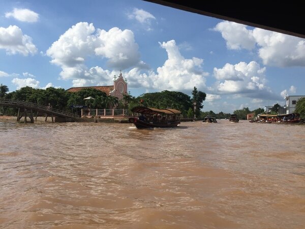 A local cruise through the Mekong Delta