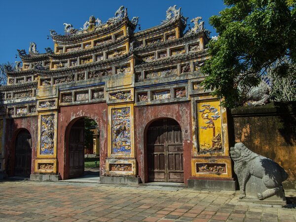 Explore the Imperial Citadel of Hue.