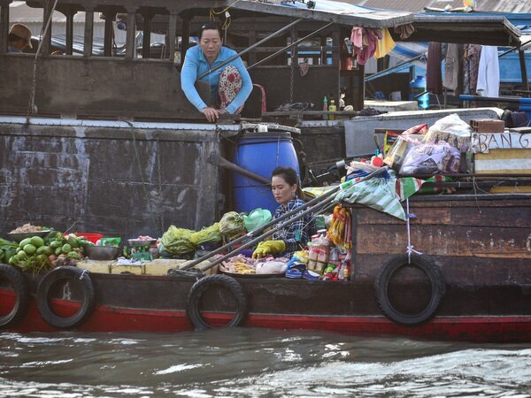 Cai Rang Floating Market