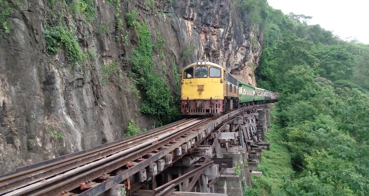 Take a train along the Death Railway.