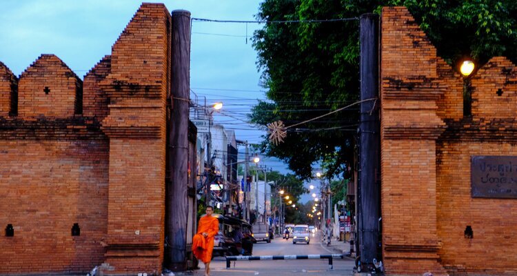 Tha Phae Gate in Chiang Mai