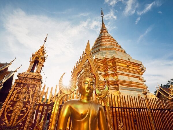 Wat Suan Dok chiang mai