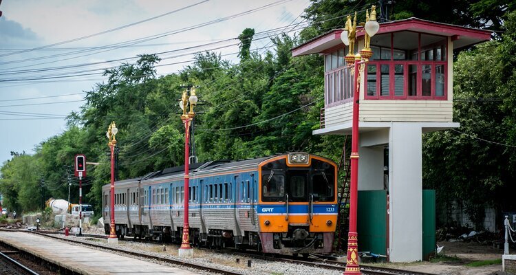 Slow Train in Thailand