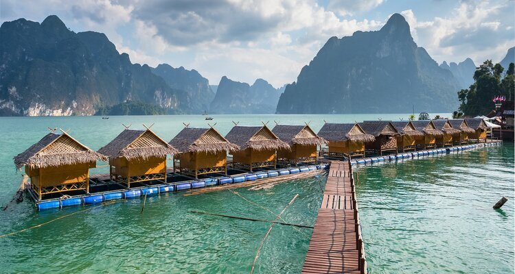 floating bungalows
