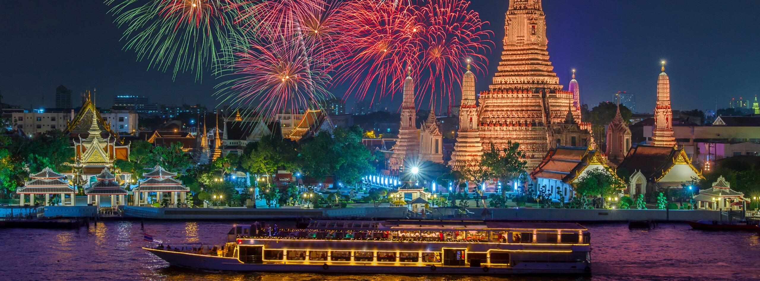 Bangkok new year countdown