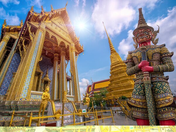 the Grand Palace Bangkok