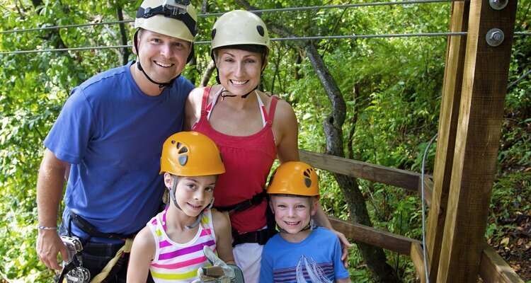 Jungle Ziplining with Kids in Chiang Mai