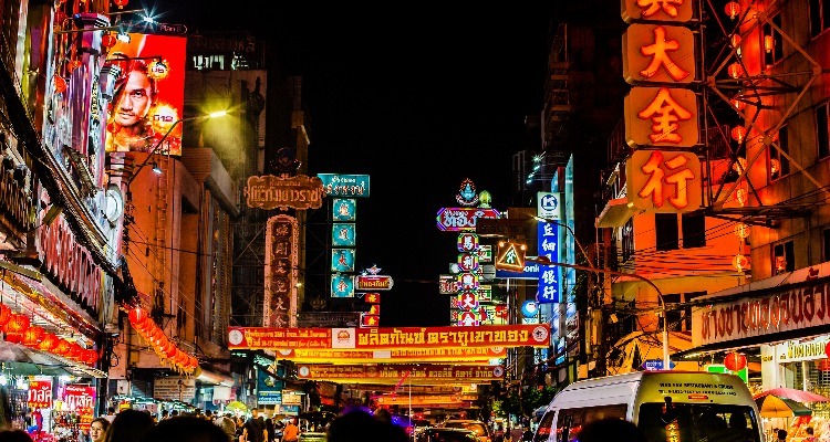 Chinatown in bangkok