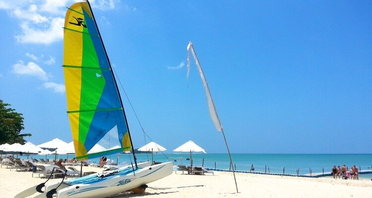Peaceful Beach in Khao Lak