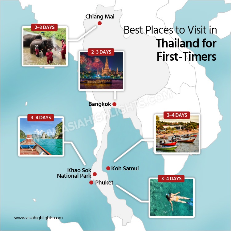 best places to visit for thailand trip