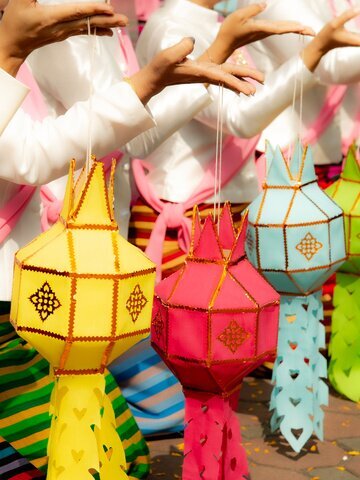 Enjoy the festival celebrations with the locals