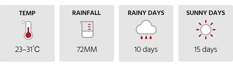 Phuket weather in December