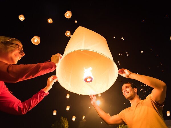 The Yi Peng Festival in Chiang Mai