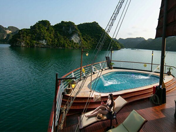 orchid trendy cruise in Halong Bay
