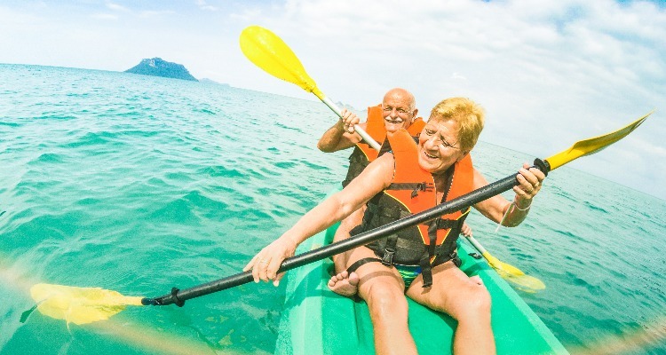 kayaking
