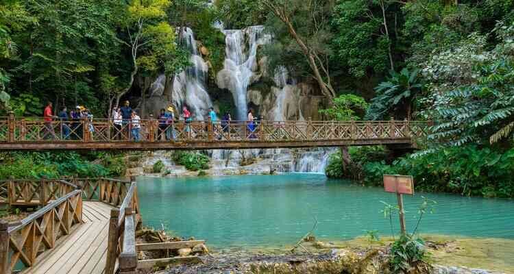 Kuang Si Waterfall