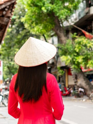 Pedal a cyclo through Hanoi's Old Quarter.