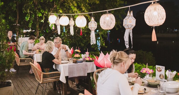 Riverside Dinner in Chiang Mai