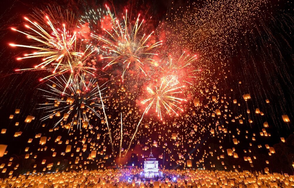 Chiang Mai New Year Countdown