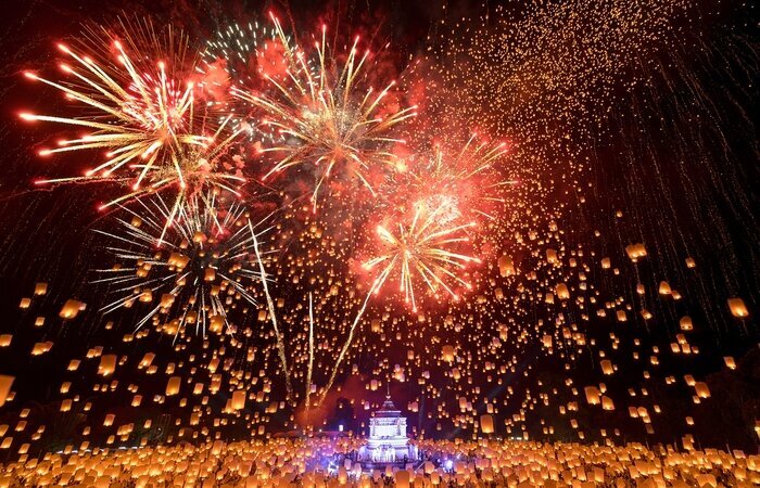 Chiang Mai New Year Countdown