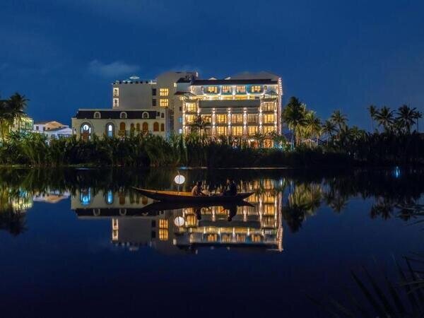 A riverbank resort in Hoi An