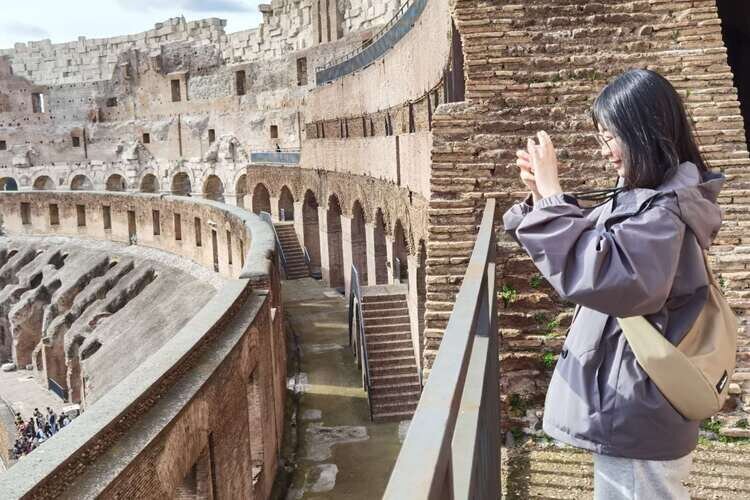 Chris Quan in Rome