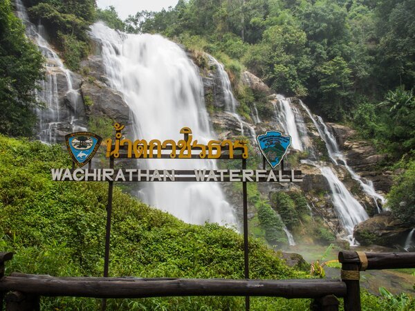 The Wachirathan Waterfall