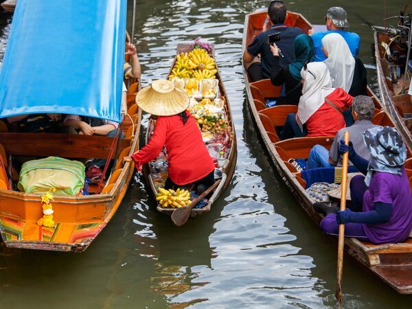 Damnoen Saduak Floating Market, Bangkok