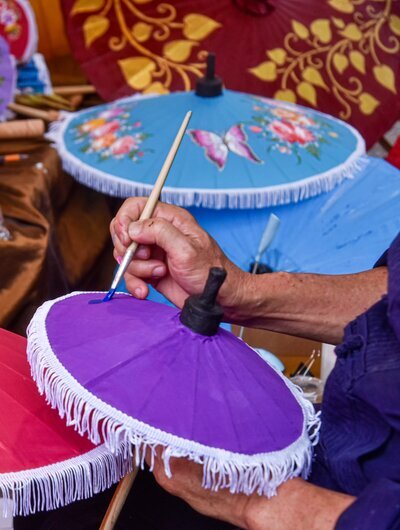 Explore Chiang Mai handicraft village