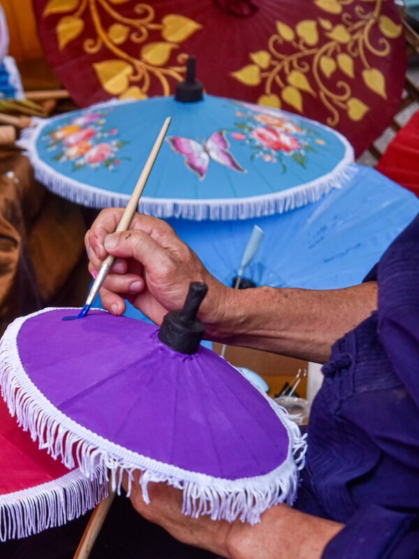 Explore Chiang Mai handicraft village