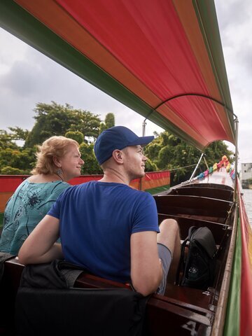 Experience daily life along the canals by stepping into a local family's home.