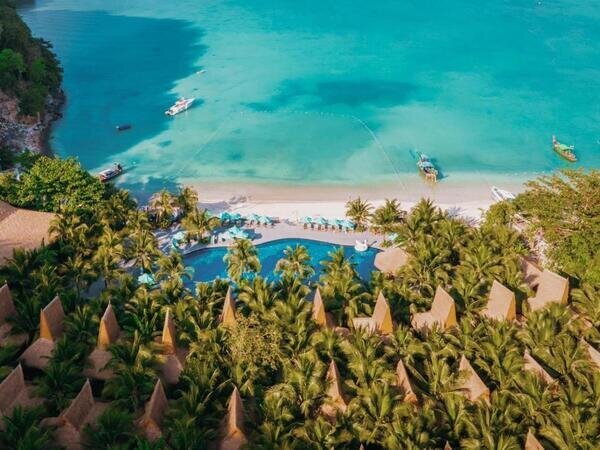 Stay overnight at a secluded beachside villa on unspoiled Koh Phi Phi.