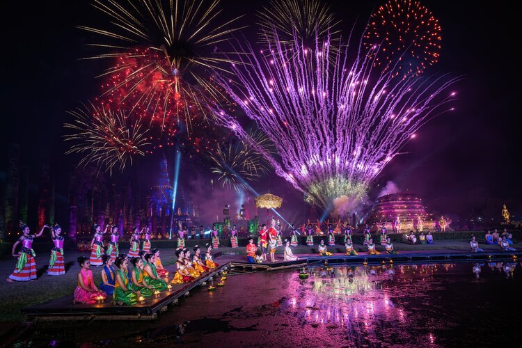 sukhothai loy krathong 2023