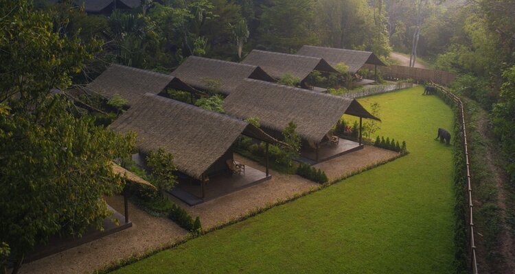 luxury tented camp of Elephant Hill in Khao sok