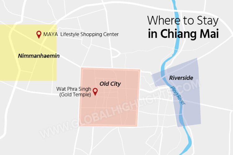 where to stay in chiang mai