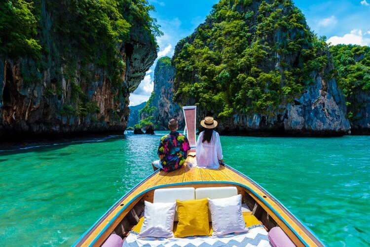 A luxury private sunset cruise in thailand