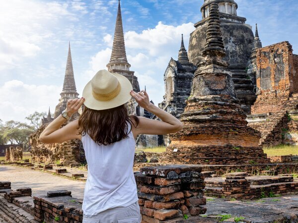 Journey through time at Ayutthaya Historical Park.