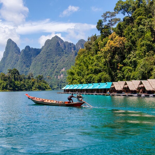 Thailand’s Most Romantic Floating Bungalow