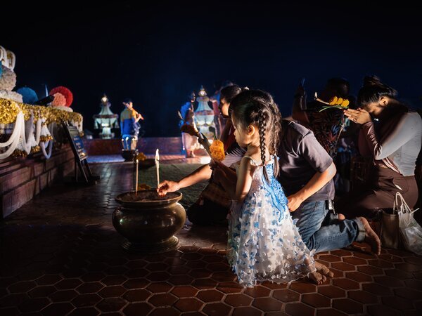 The Loy Krathong Festival in Sukhothai