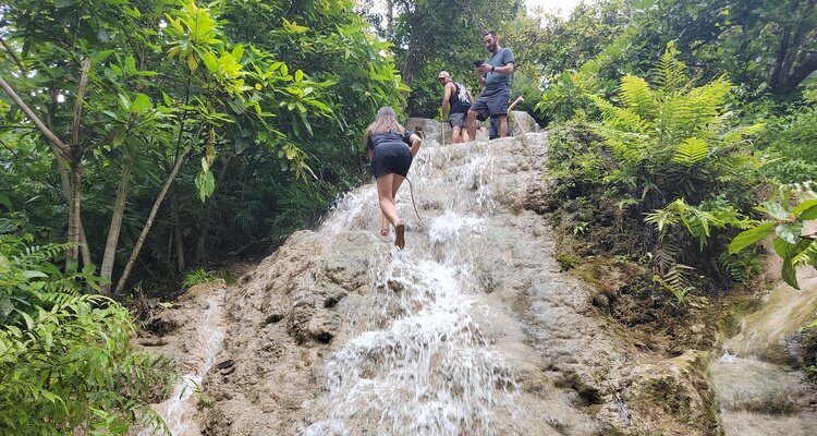 Sticky Waterfall in Chiang Mai