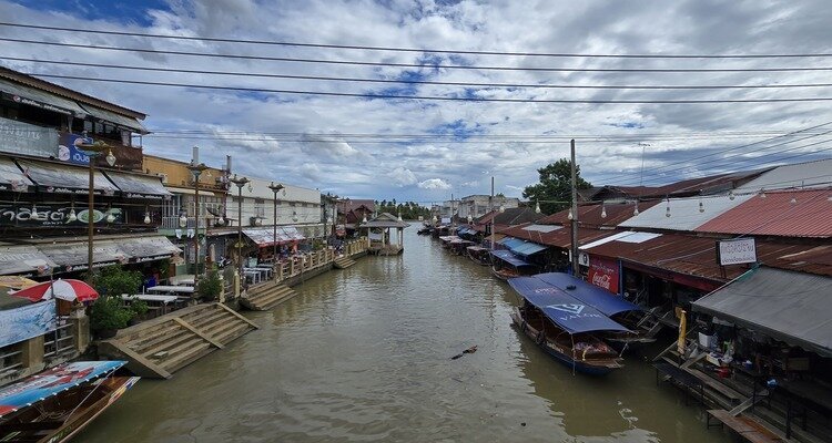 Amphawa Floating Market，Thailand, Bangkok