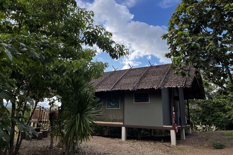 bush camp，Elephant hill，Thailand，Chiang Mai