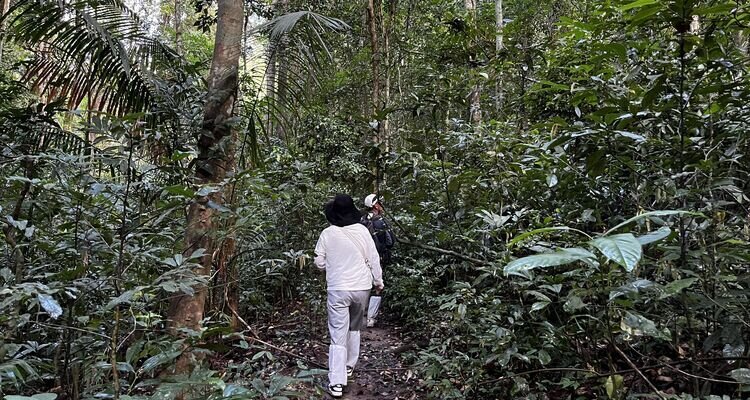 Hiking inside Khao Yai