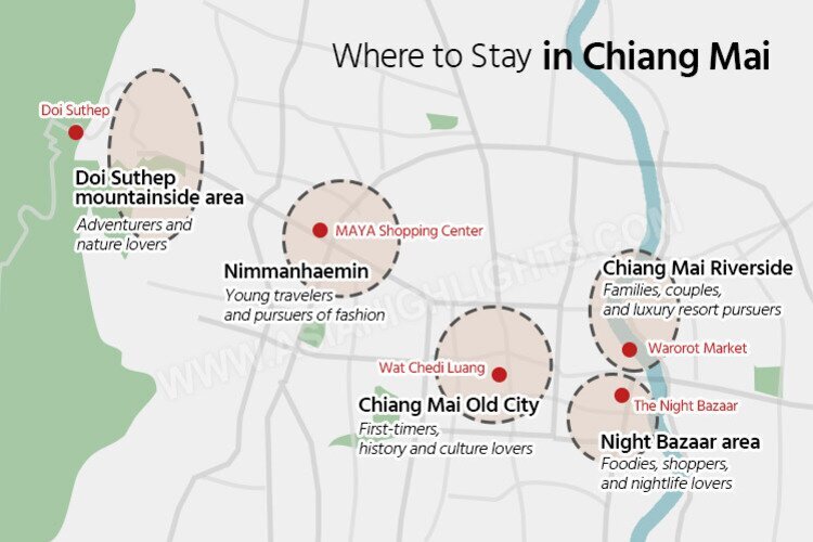 where to stay in Chiang Mai