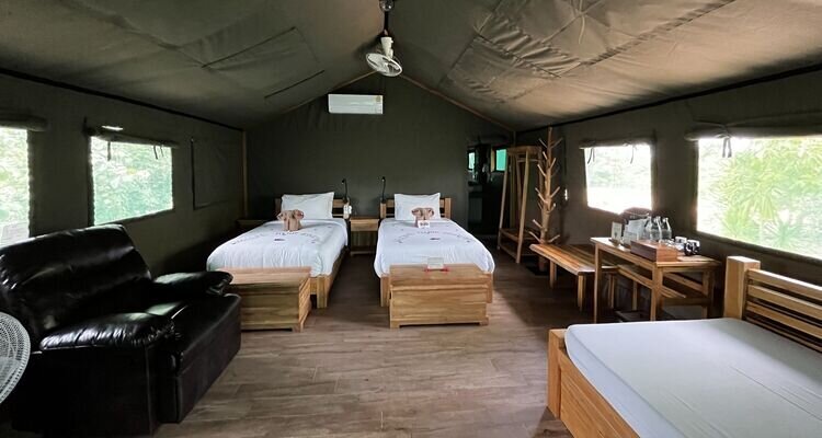 The Bush Camp Elephant Resort in Chiang Mai