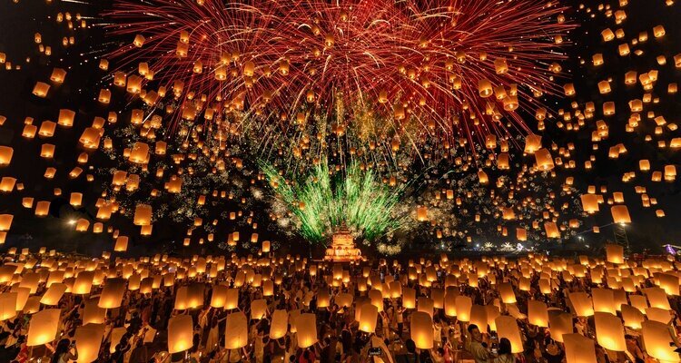 New Year Countdown in Chiang Mai