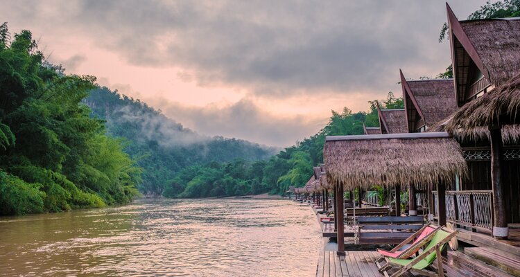 Peaceful Afternoon at Jungle Rafts