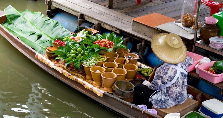 Taling Chan Floating Market, Bangkok