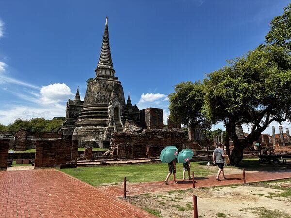 Explore the UNESCO World Heritage site in Ayutthaya