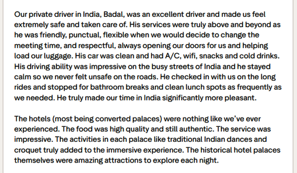 A Father-Daughter Odyssey: From Fairytales to Palaces